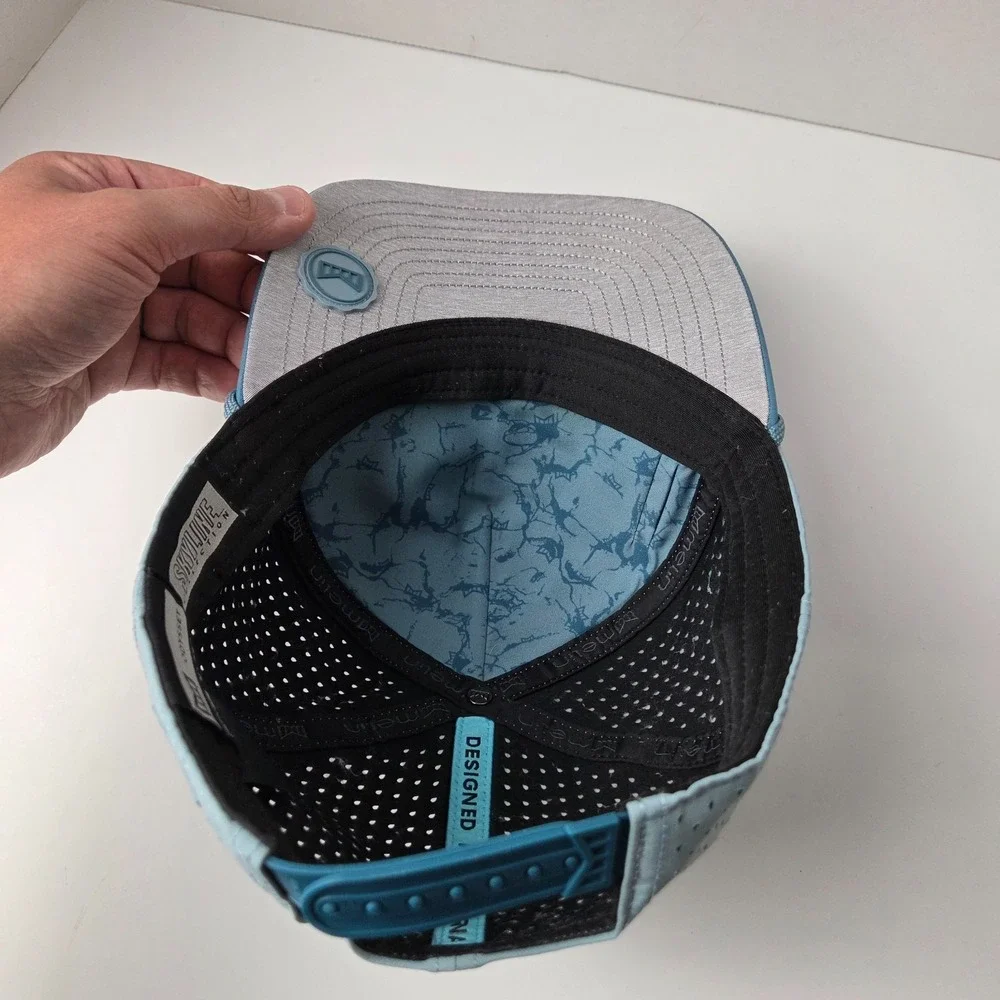 Melin Skyline Collection Hydro Odyssey XL Blue Rope Snapback